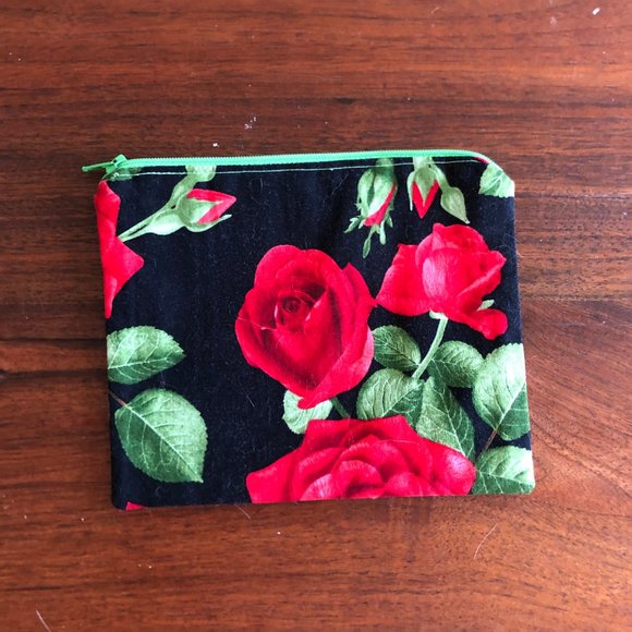 Lot 6 Handmade Zipper pouches bags Floral Lot C - Picture 12 of 14